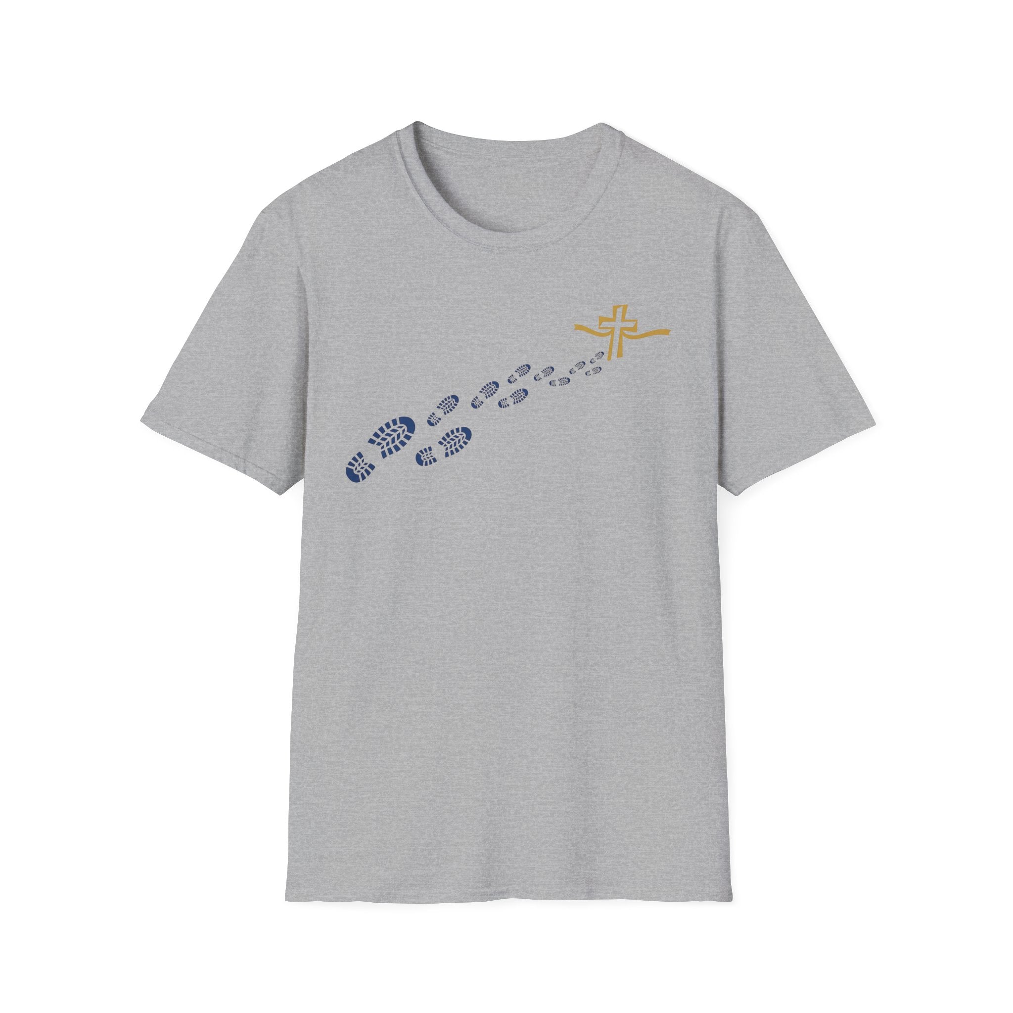 Follow Him Christian Runner T-Shirt
