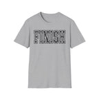 FINISH Running Christian Runner T-Shirt (Black)