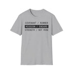 Mission Endure Christian Runner T-Shirt