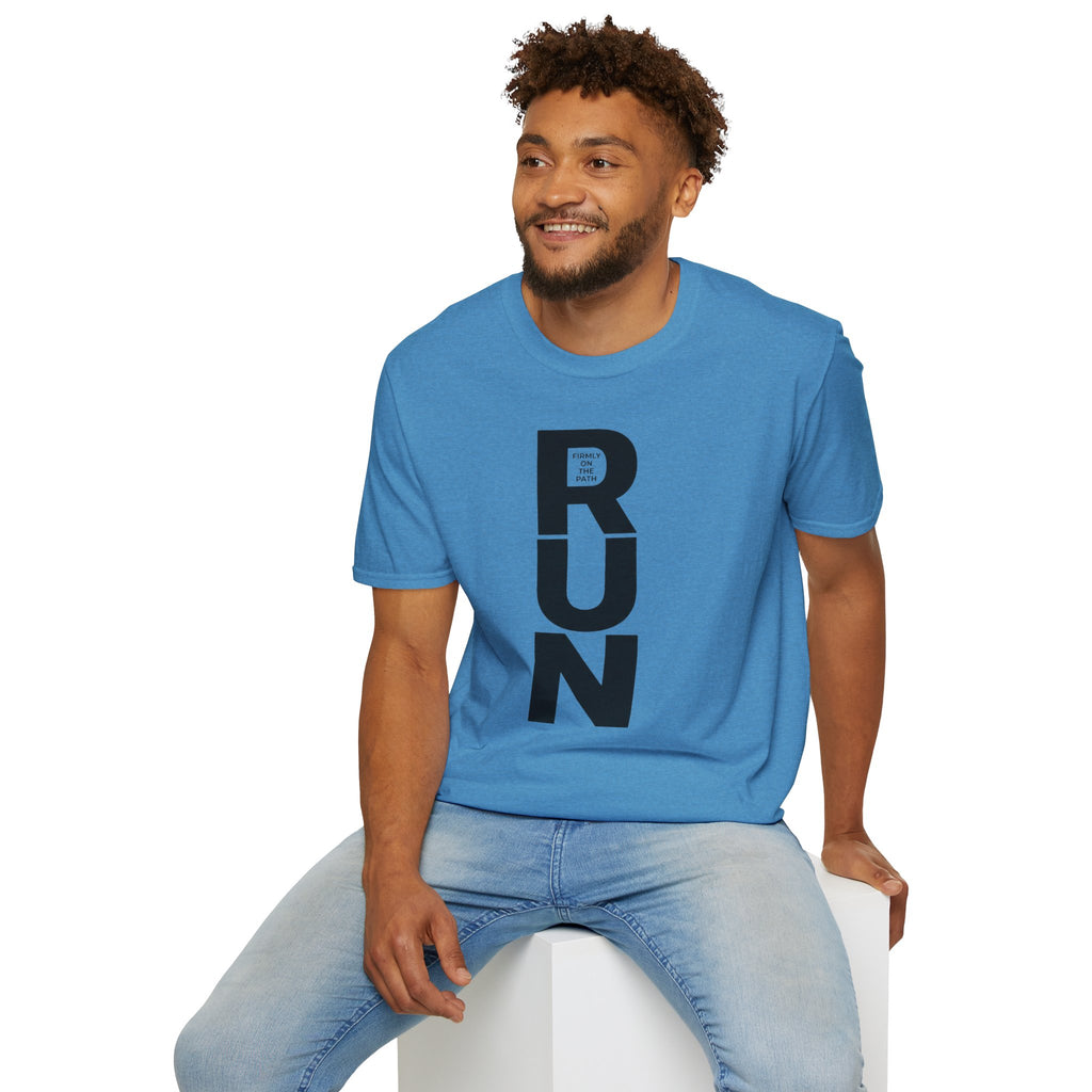 Run Firmly on the Path Christian Runner T-Shirt