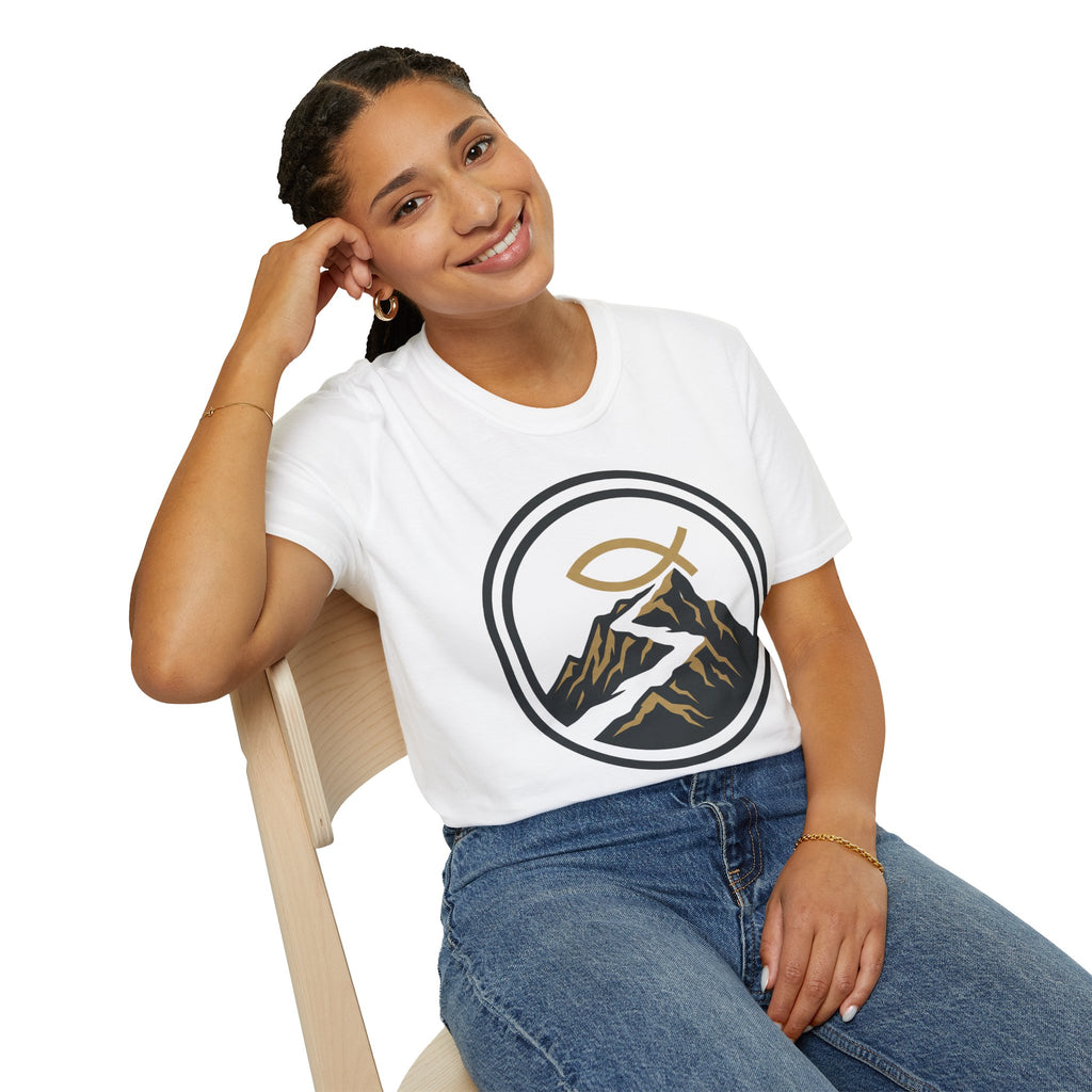Trail Endurance Mountain Ichthys Christian Runner T-Shirt