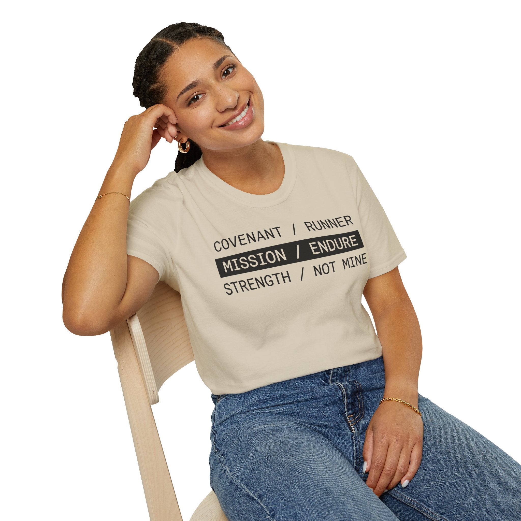 Mission Endure Christian Runner T-Shirt