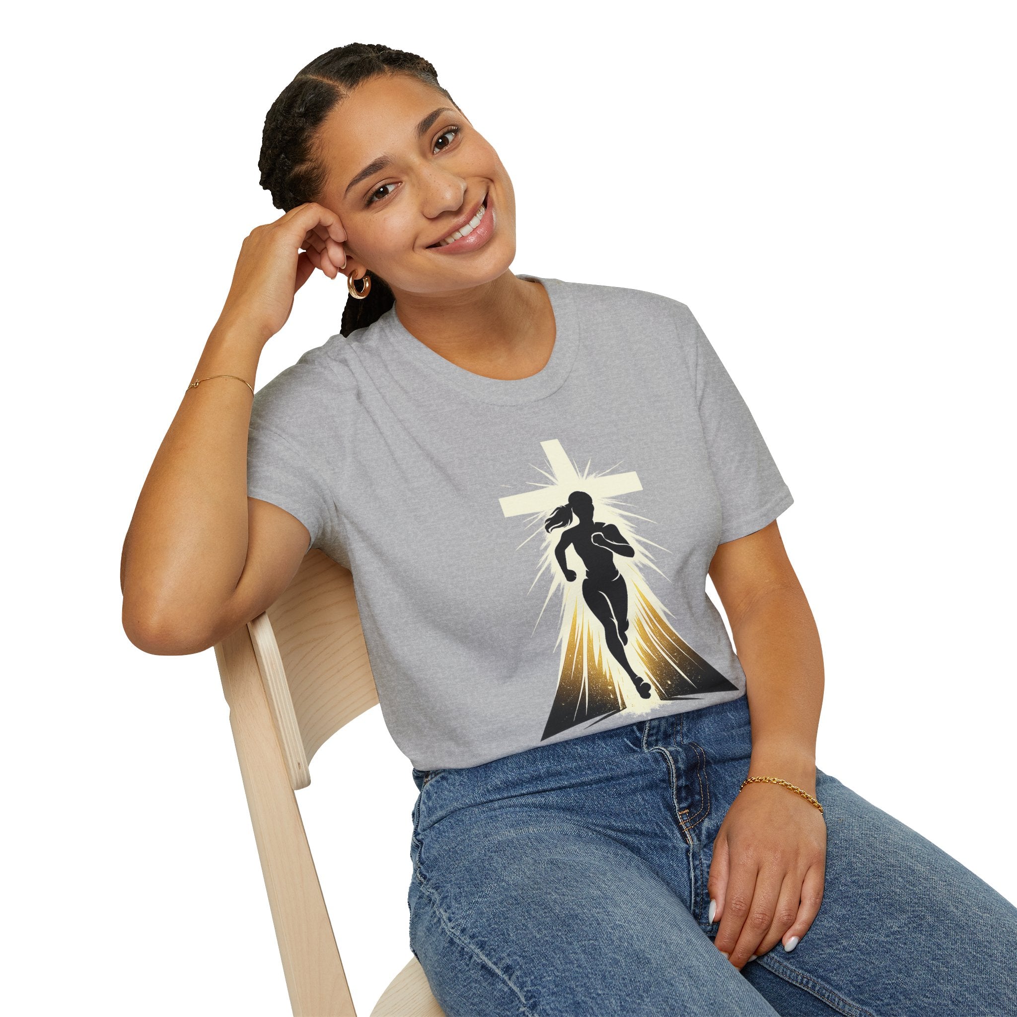 Guided Steps Christian Runner T-Shirt (Female)