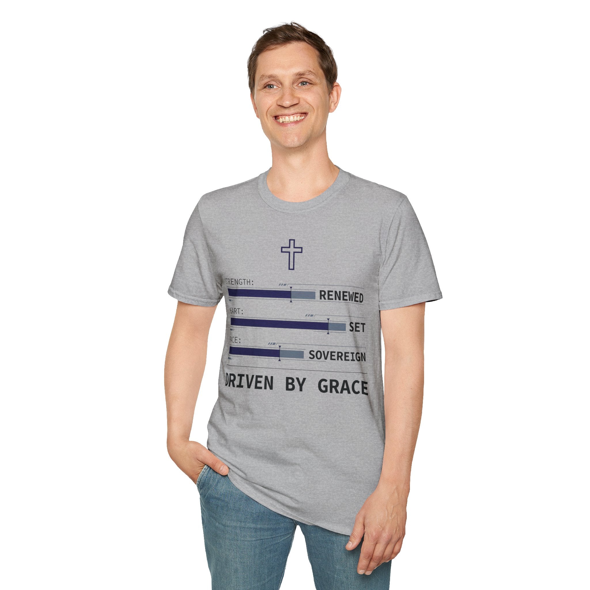 Driven by Grace Christian Runner T-Shirt