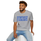 FINISH Christian Runner T-Shirt (Cobalt Blue)