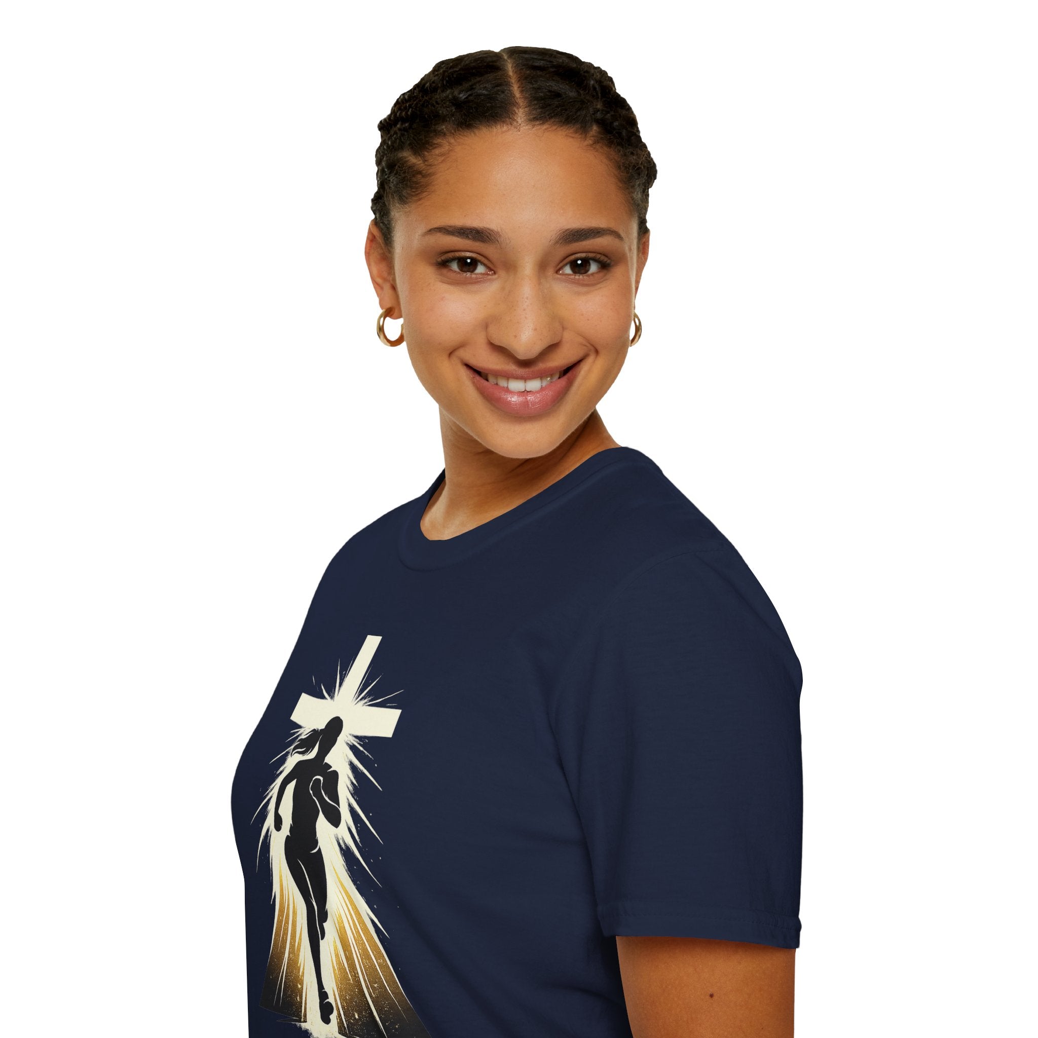 Guided Steps Christian Runner T-Shirt (Female)