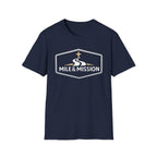 Mile & Mission Logo Christian Runner T-Shirt