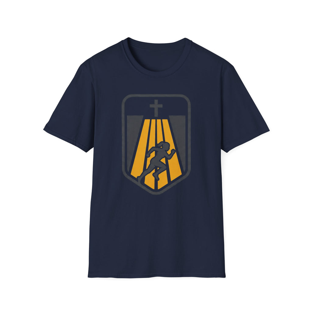 Faithful Start Christian Runner T-Shirt (Female)