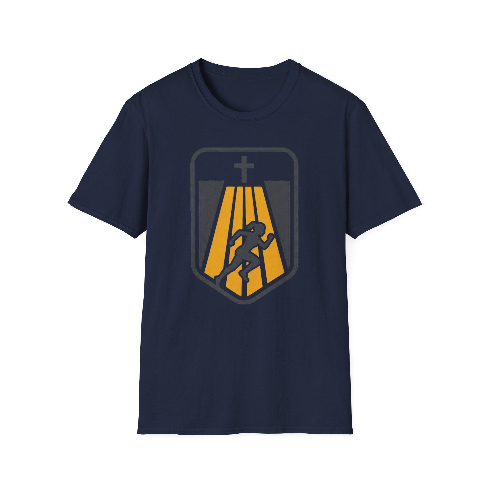 Faithful Start Christian Runner T-Shirt (Female)