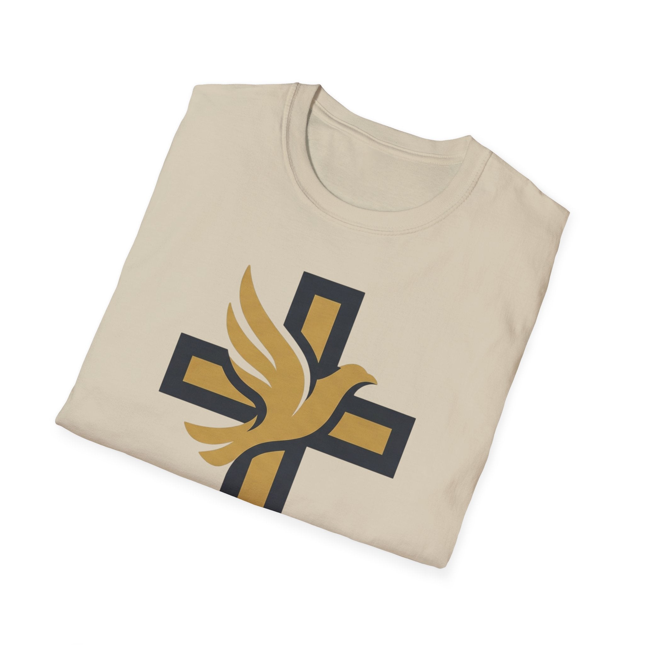 Cross & Dove Christian Runner T-Shirt