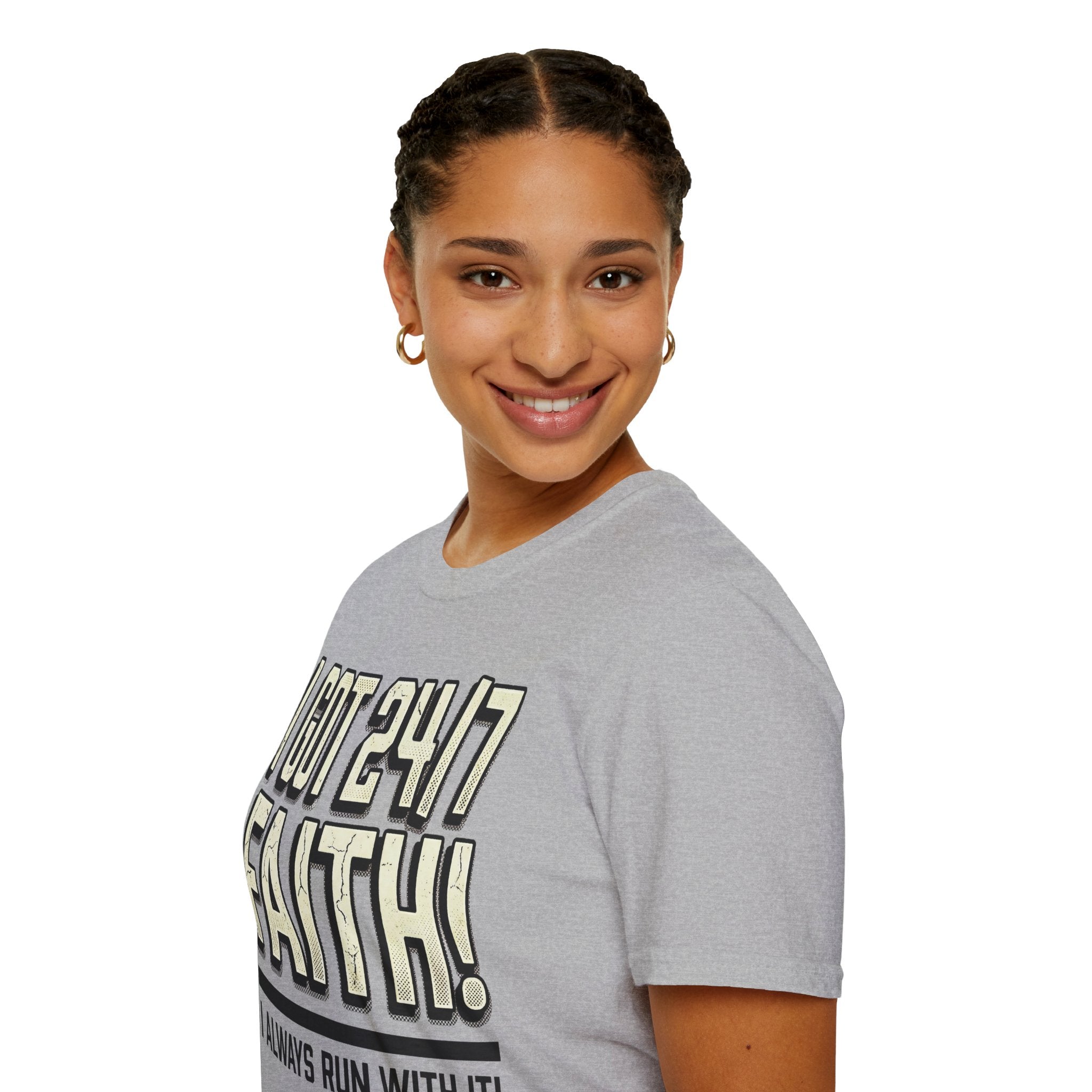 I Got 24/7 Faith Christian Runner T-Shirt