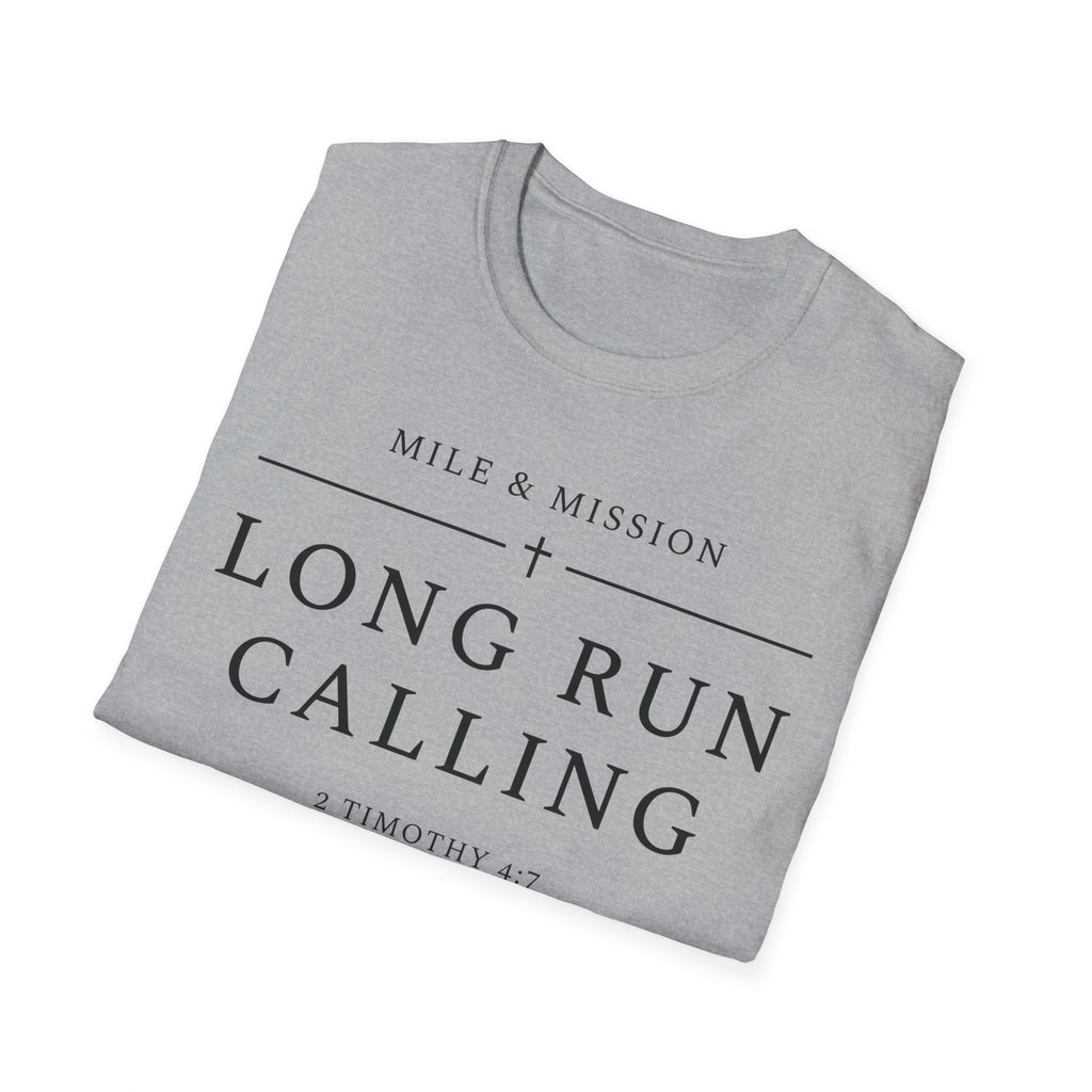 Long Run Calling Christian Runner T-Shirt