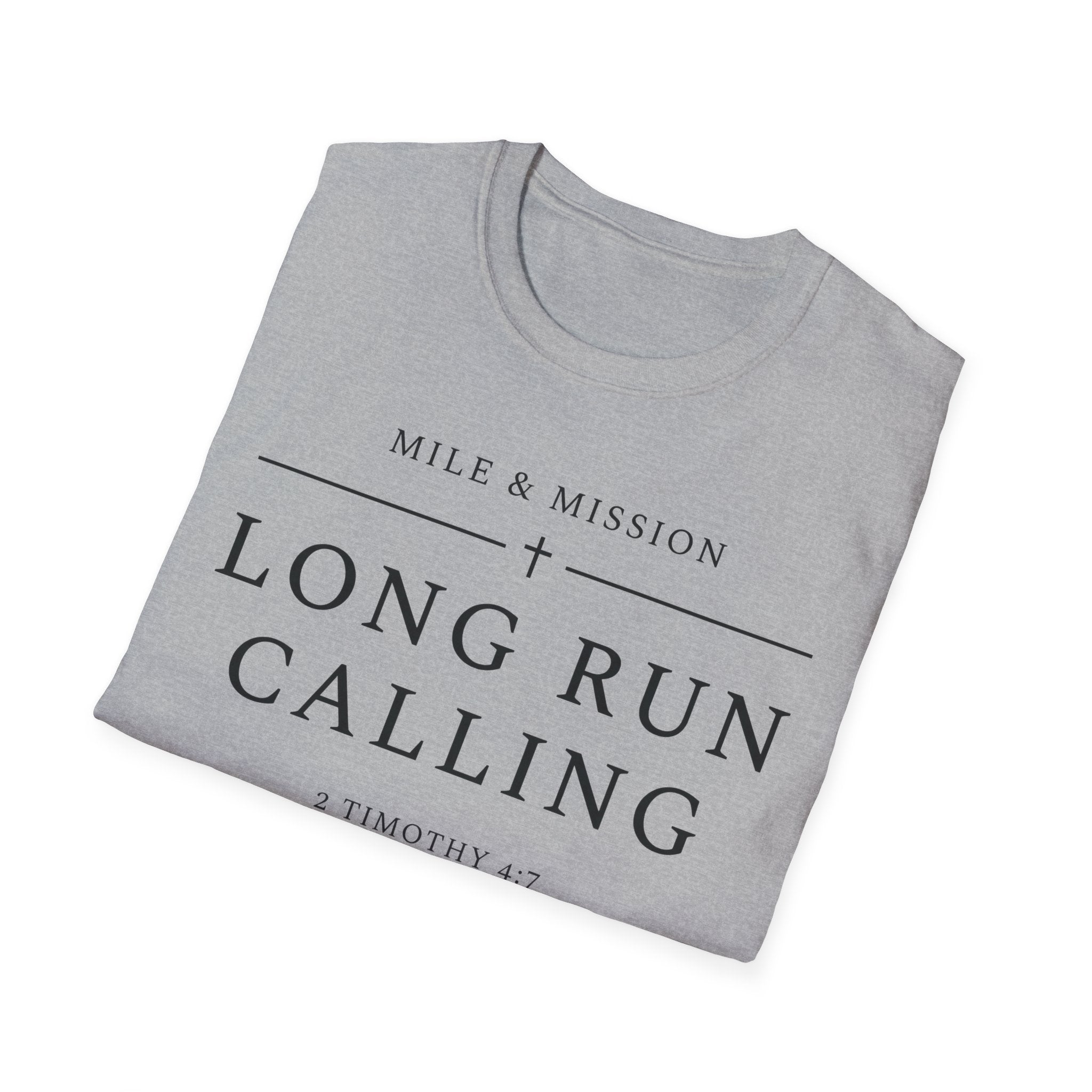 Long Run Calling Christian Runner T-Shirt