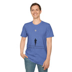Morning Star - Solitary But Never Alone Christian Runner T-Shirt (Male)