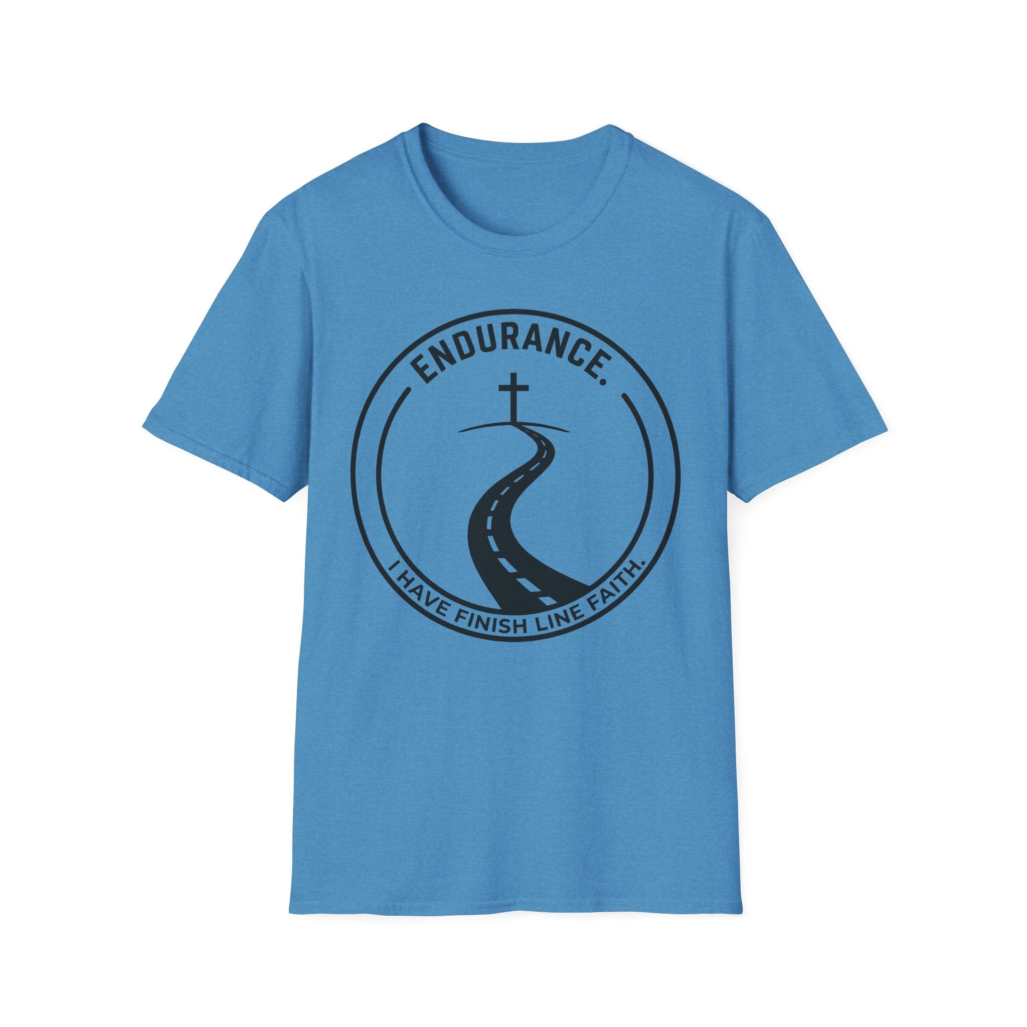 Endurance - I Have Finish Line Faith Christian Runner T-Shirt