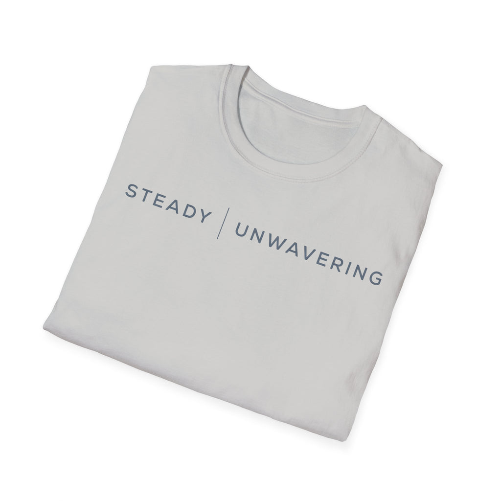 Steady Unwavering Christian Runner T-Shirt