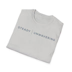 Steady Unwavering Christian Runner T-Shirt