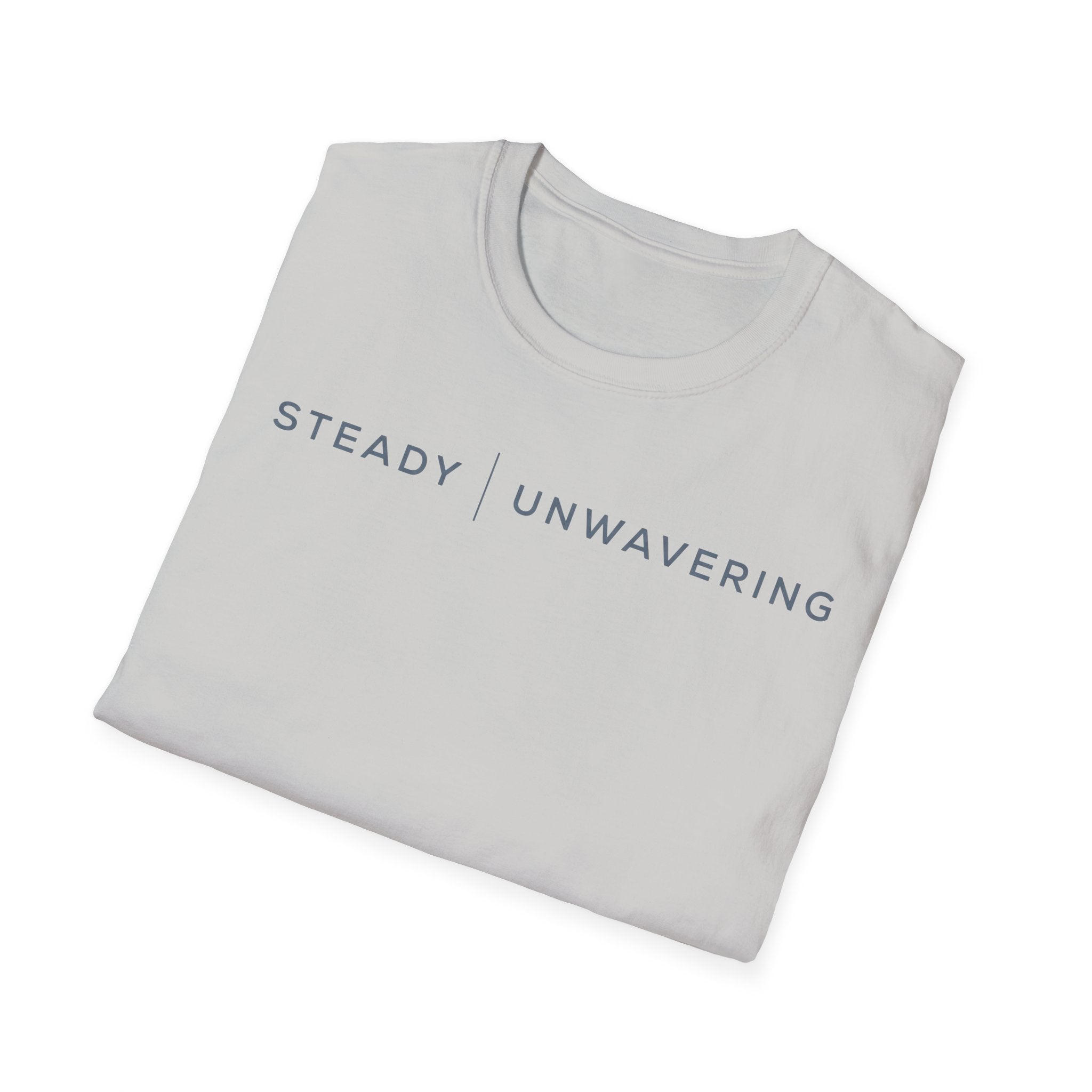 Steady Unwavering Christian Runner T-Shirt