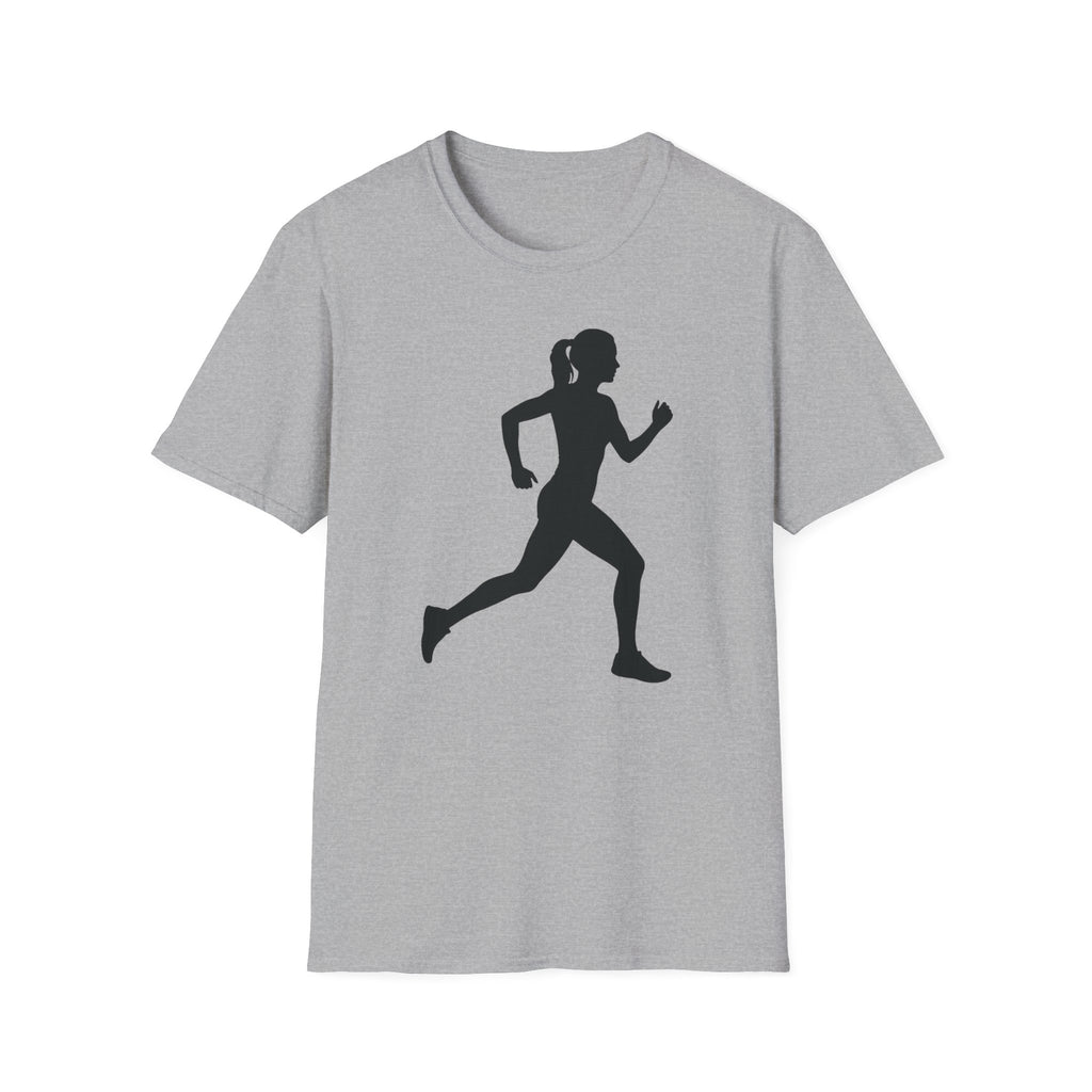 Just Run, Girl Christian Runner T-Shirt