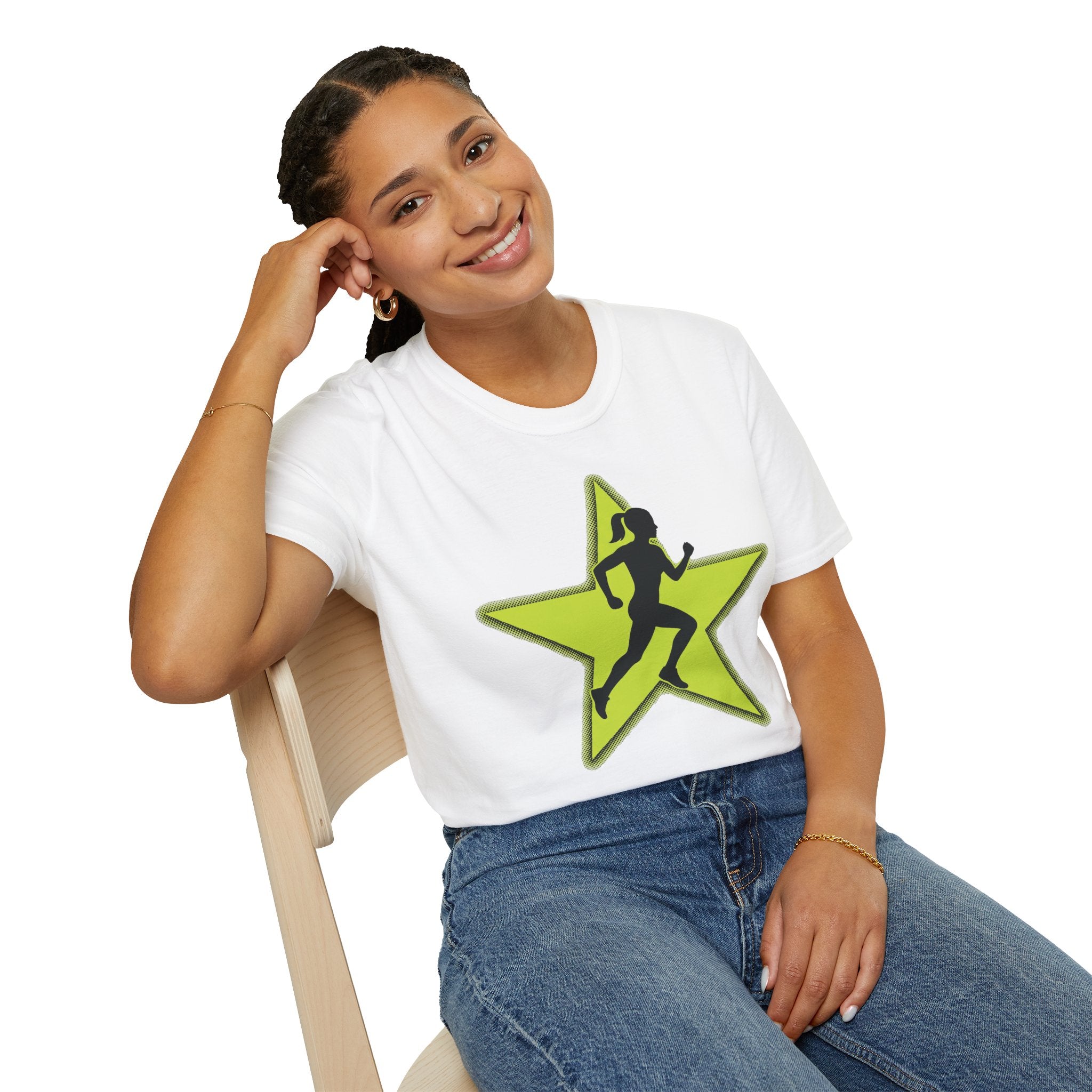 Morning Star Christian Runner T-Shirt (Female)