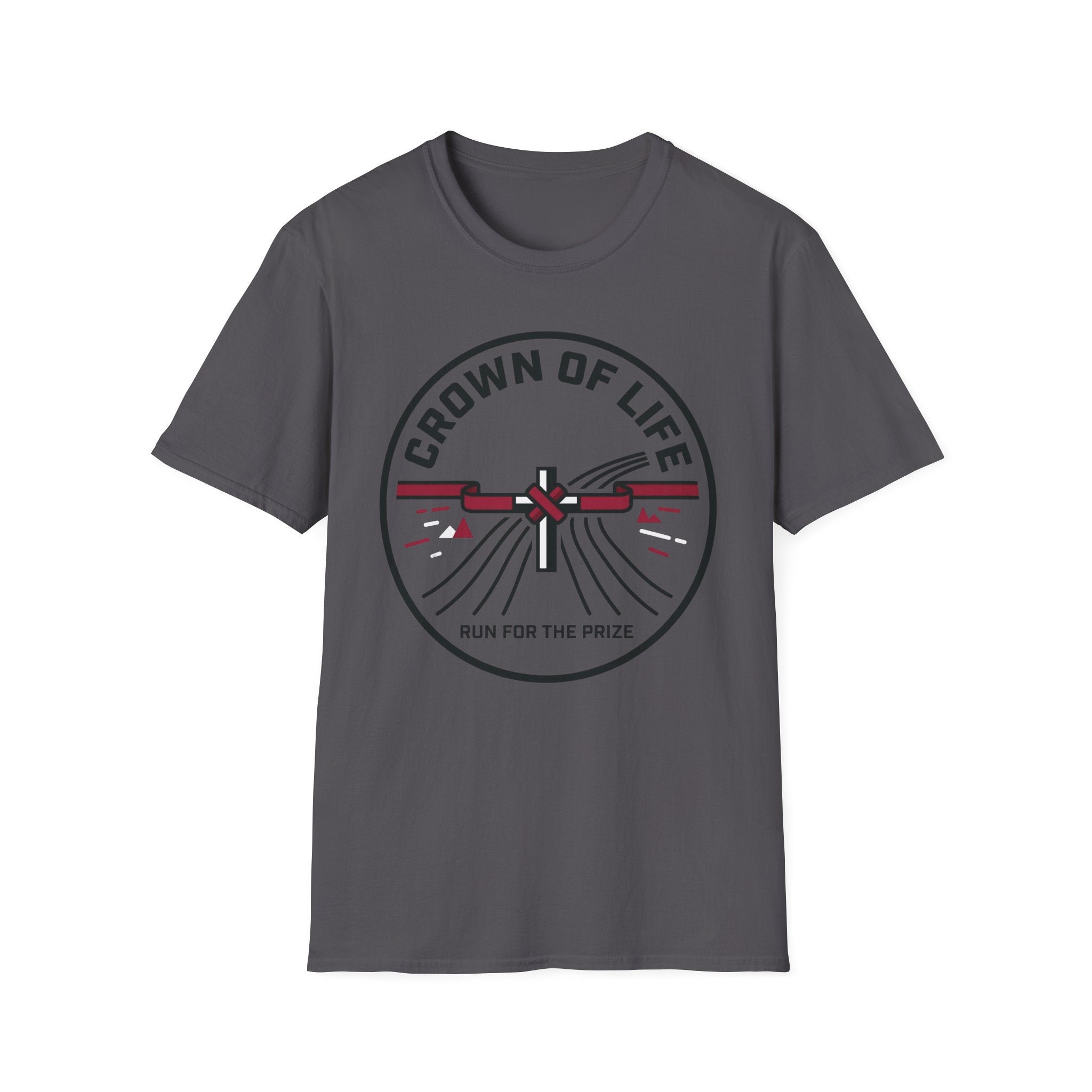 Crown of Life Christian Runner T-Shirt
