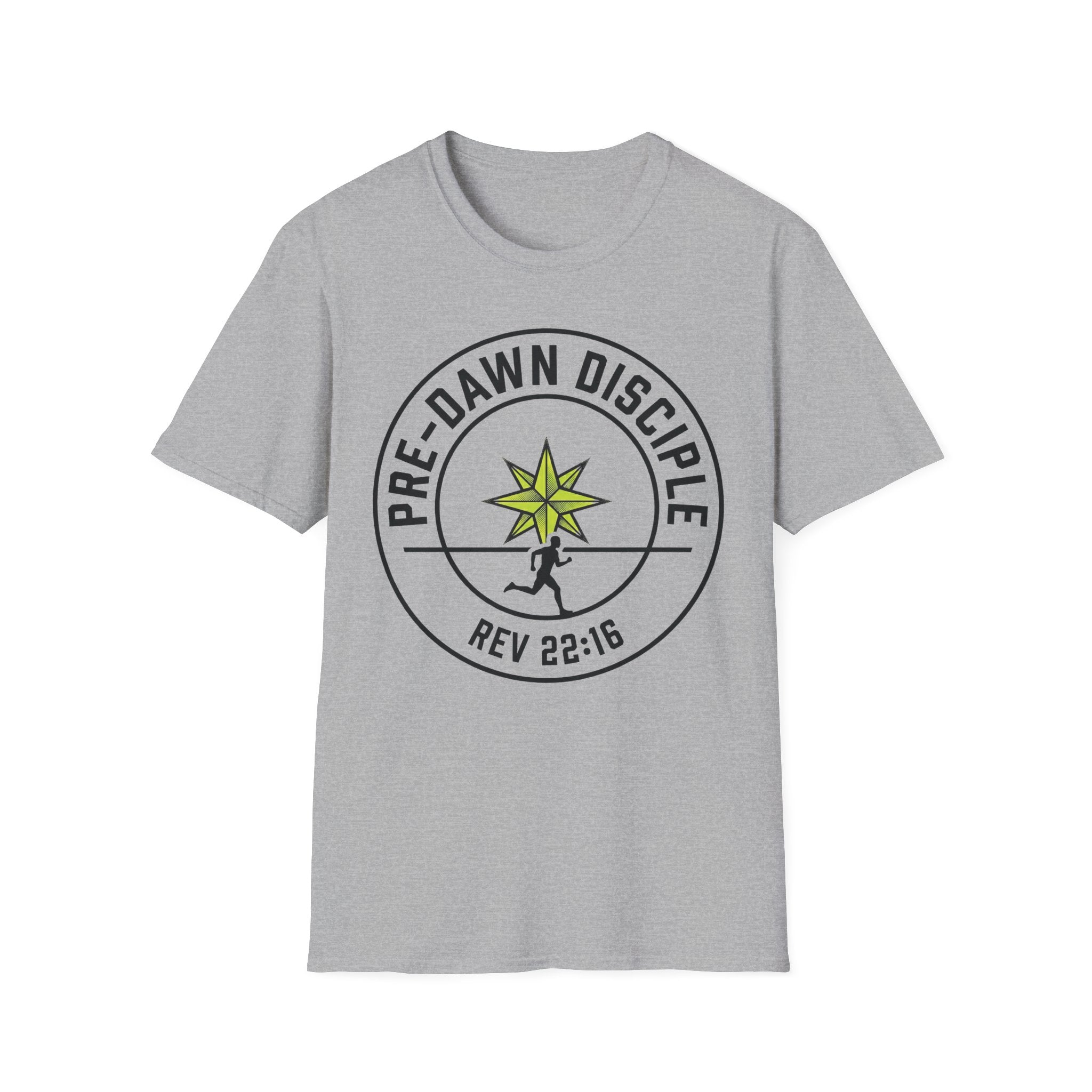 Pre-Dawn Discipline - Rev 22:16 Christian Runner T-Shirt