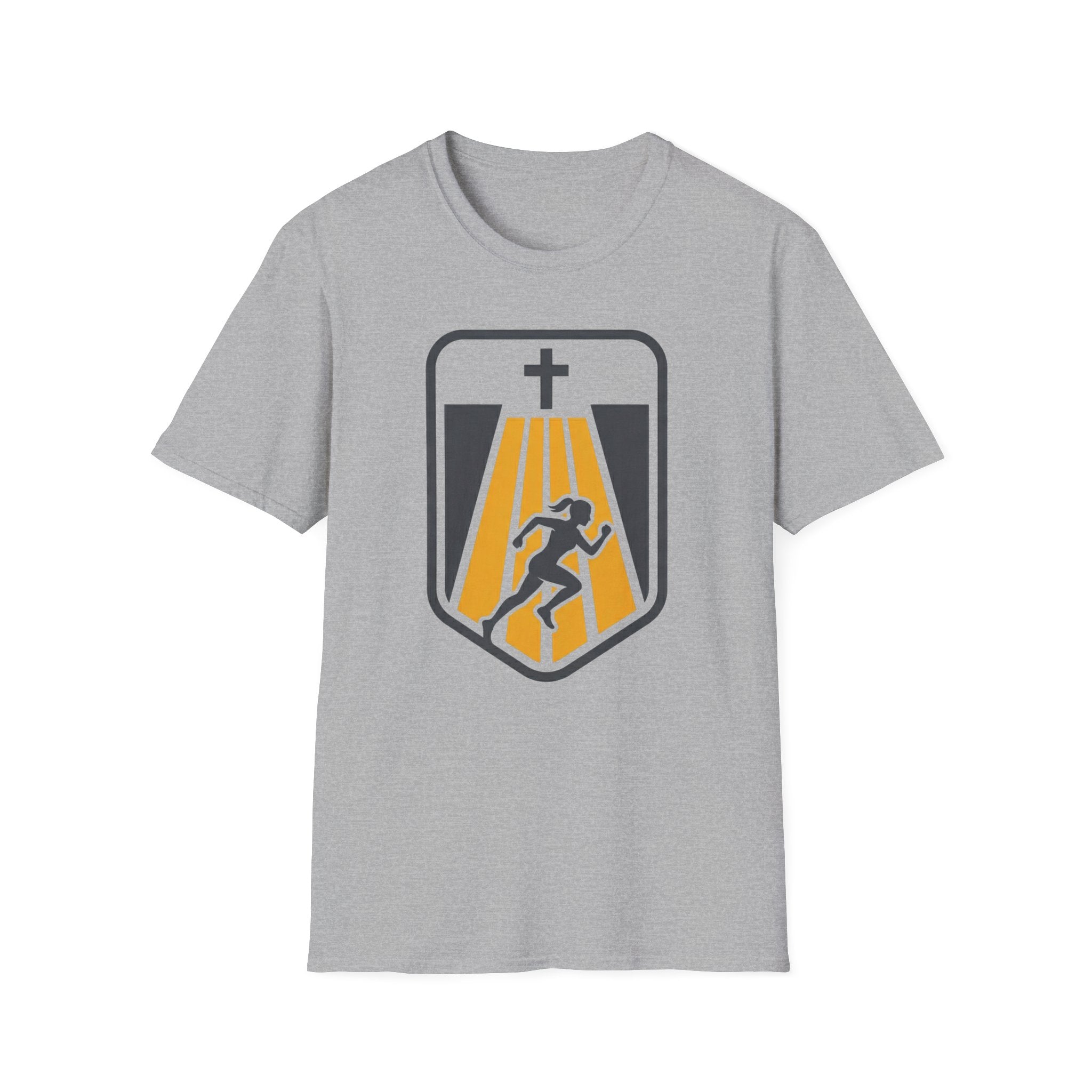 Faithful Start Christian Runner T-Shirt (Female)