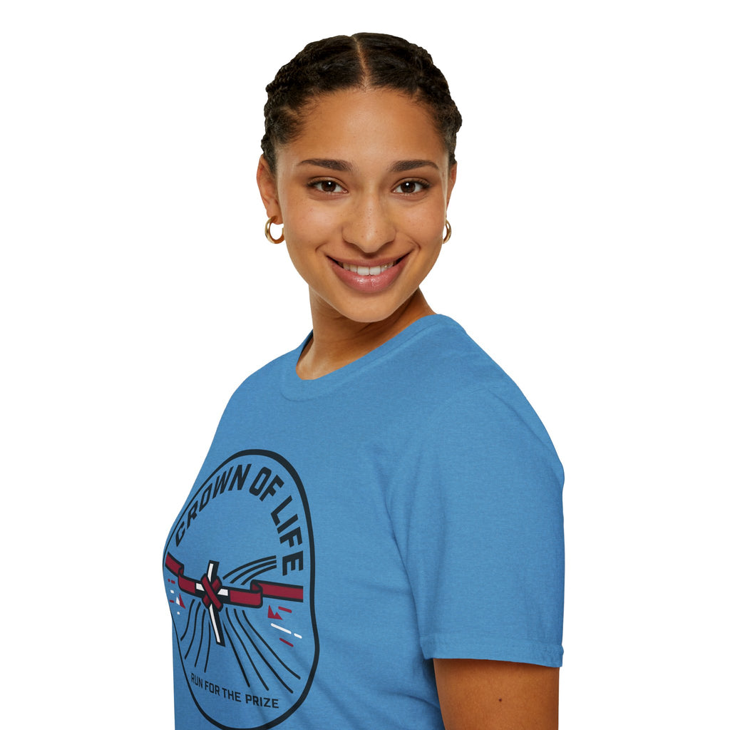 Crown of Life Christian Runner T-Shirt