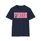 FINISH Christian Runner T-Shirt (Pink)