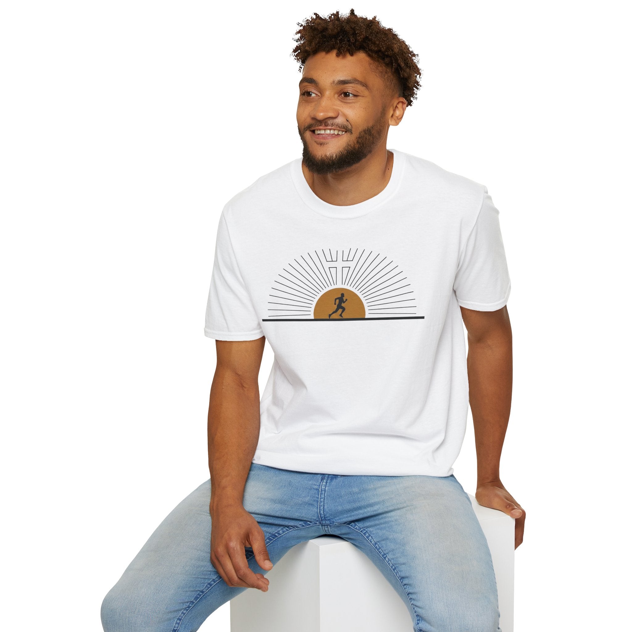 Morning Sun Christian Runner T-Shirt