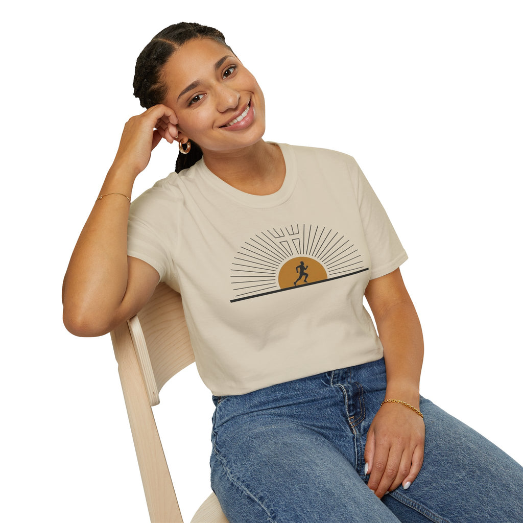 Morning Sun Christian Runner T-Shirt