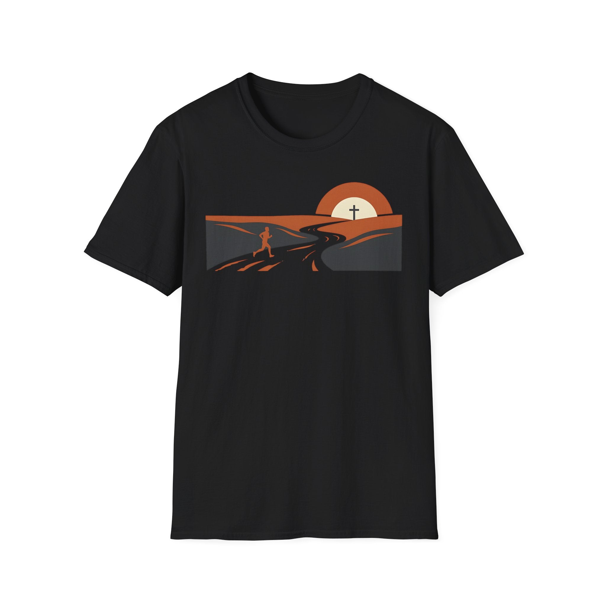 Cross Horizon Christian Runner T-Shirt