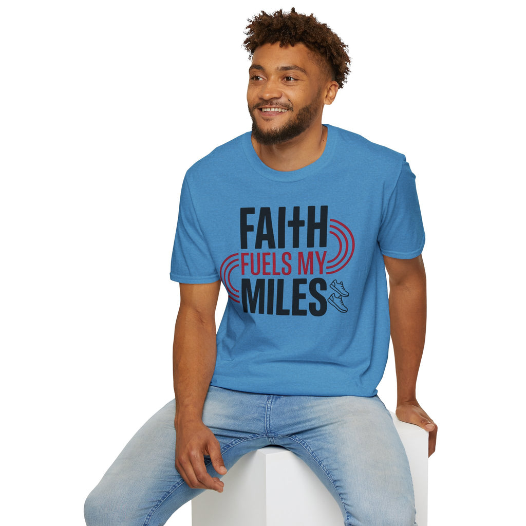 Faith Fuels My Miles Christian Runner T-Shirt