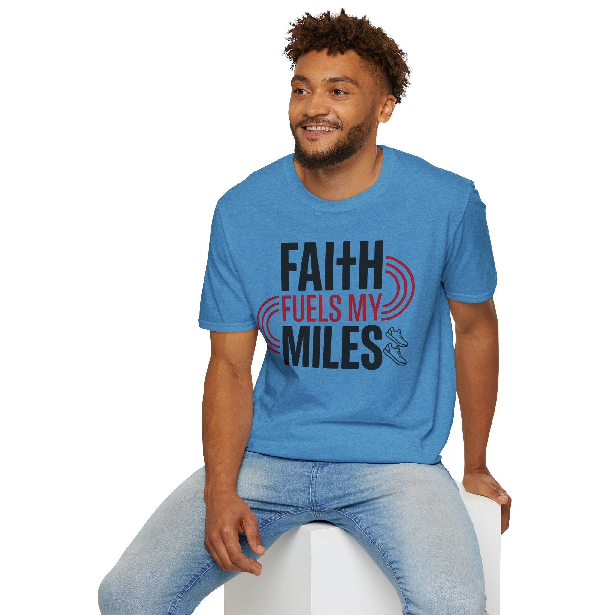 Faith Fuels My Miles Christian Runner T-Shirt