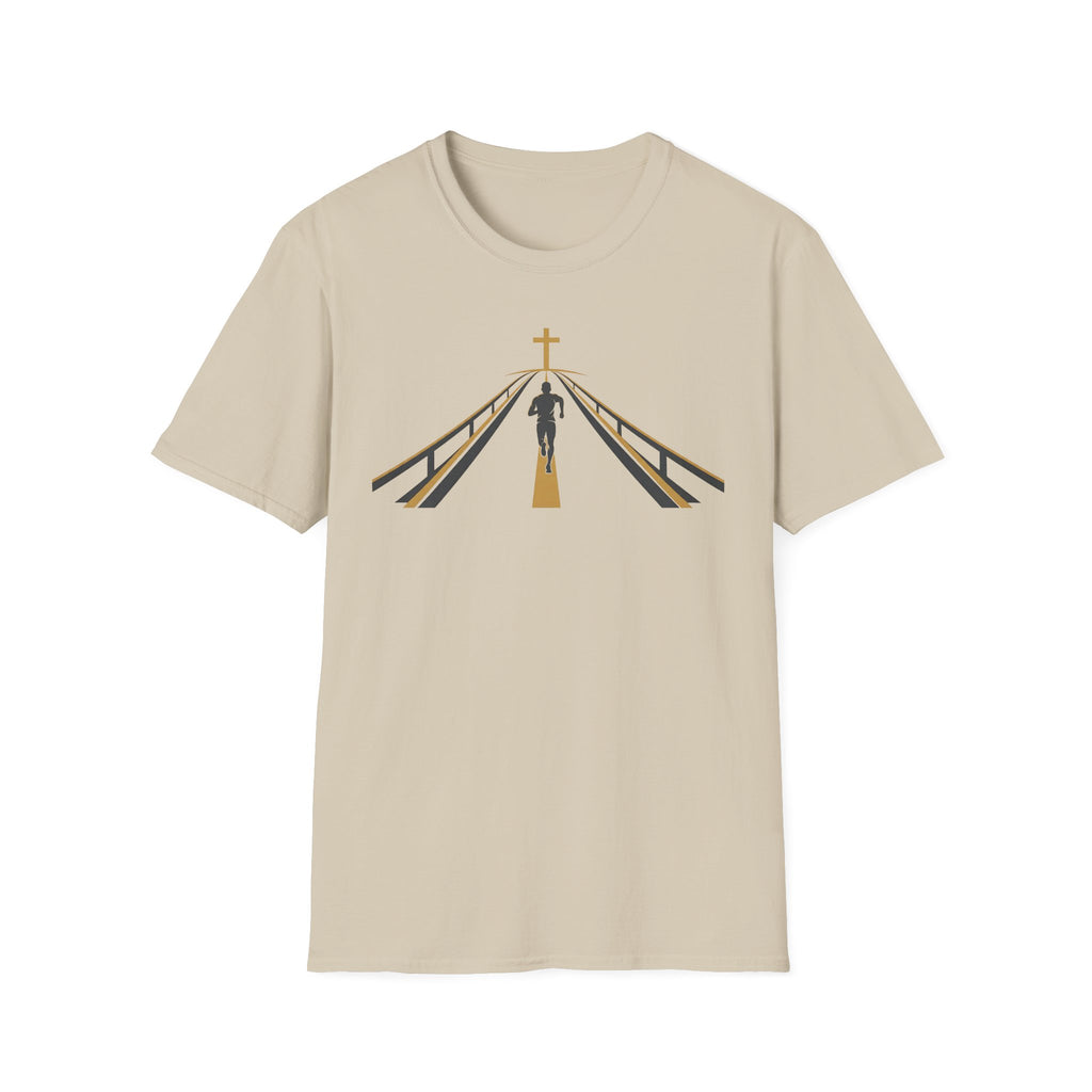 Bridge Of Faith Christian Runner T-Shirt