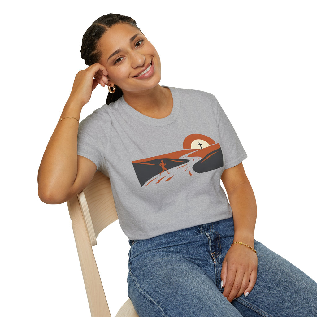Cross Horizon Christian Runner T-Shirt