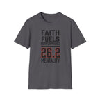 26.2 Faith Fuels Performance Christian Runner T-Shirt