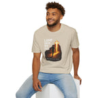 Lamp Unto My Feet - Light Unto My Path Christian Runner T-Shirt (Male)