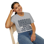 Narrow Path Leads to God Christian Runner T-Shirt (Female)