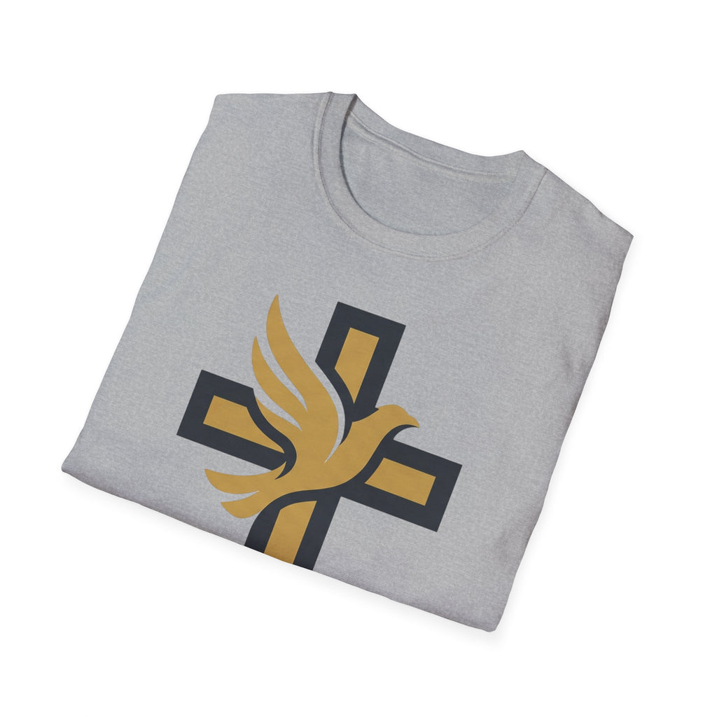 Cross & Dove Christian Runner T-Shirt