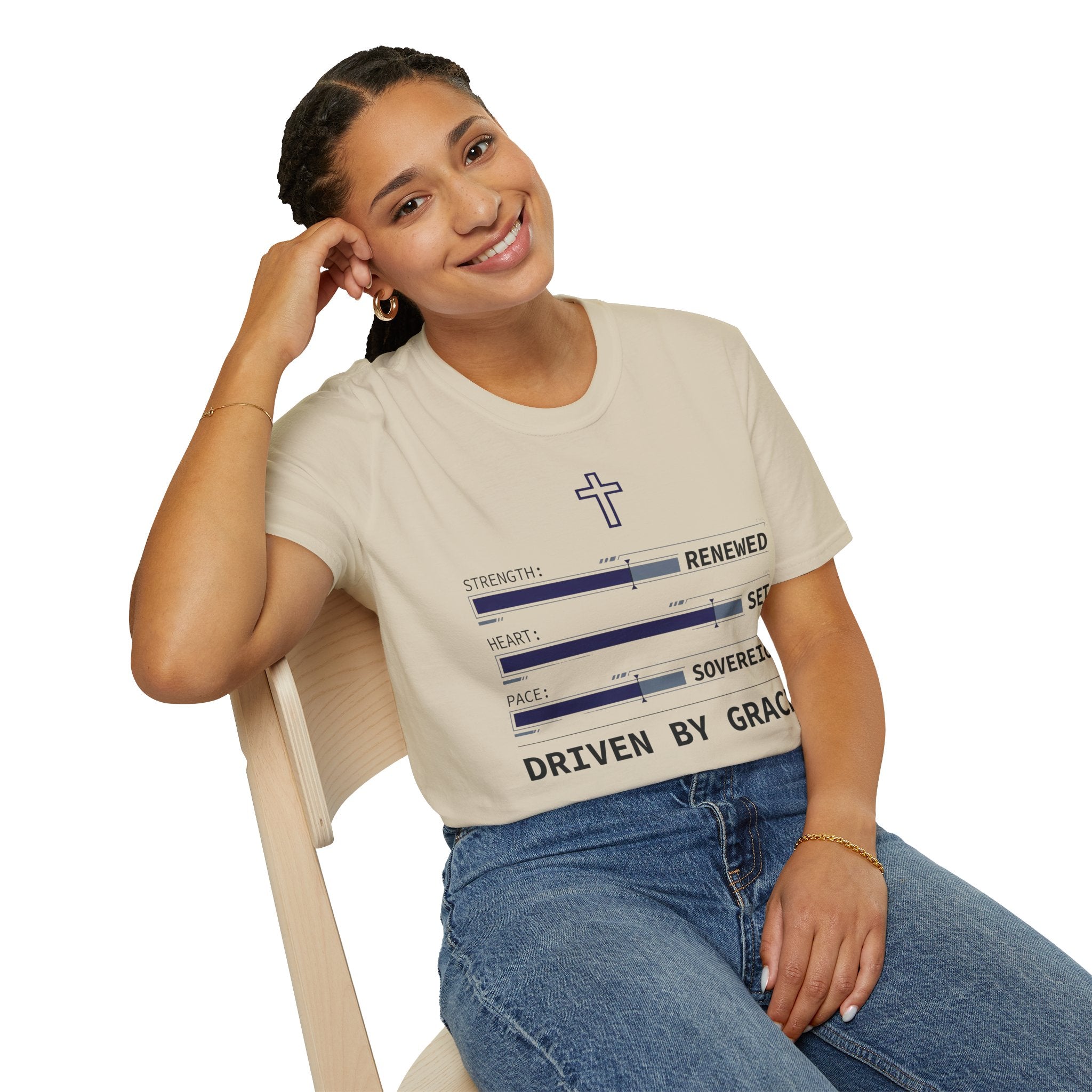 Driven by Grace Christian Runner T-Shirt