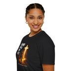Lamp Unto My Feet - Light Unto My Path Christian Runner T-Shirt (Female)