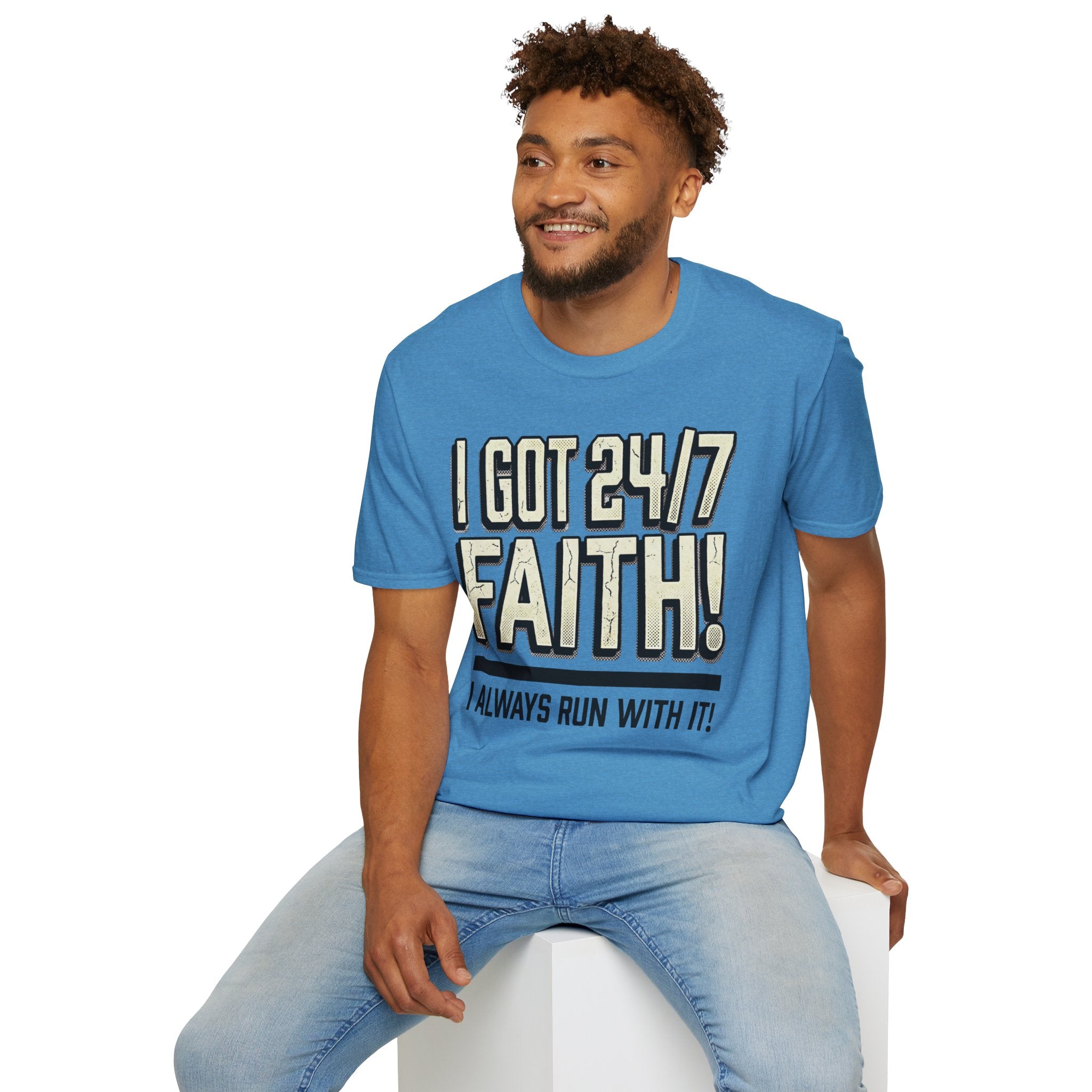 I Got 24/7 Faith Christian Runner T-Shirt