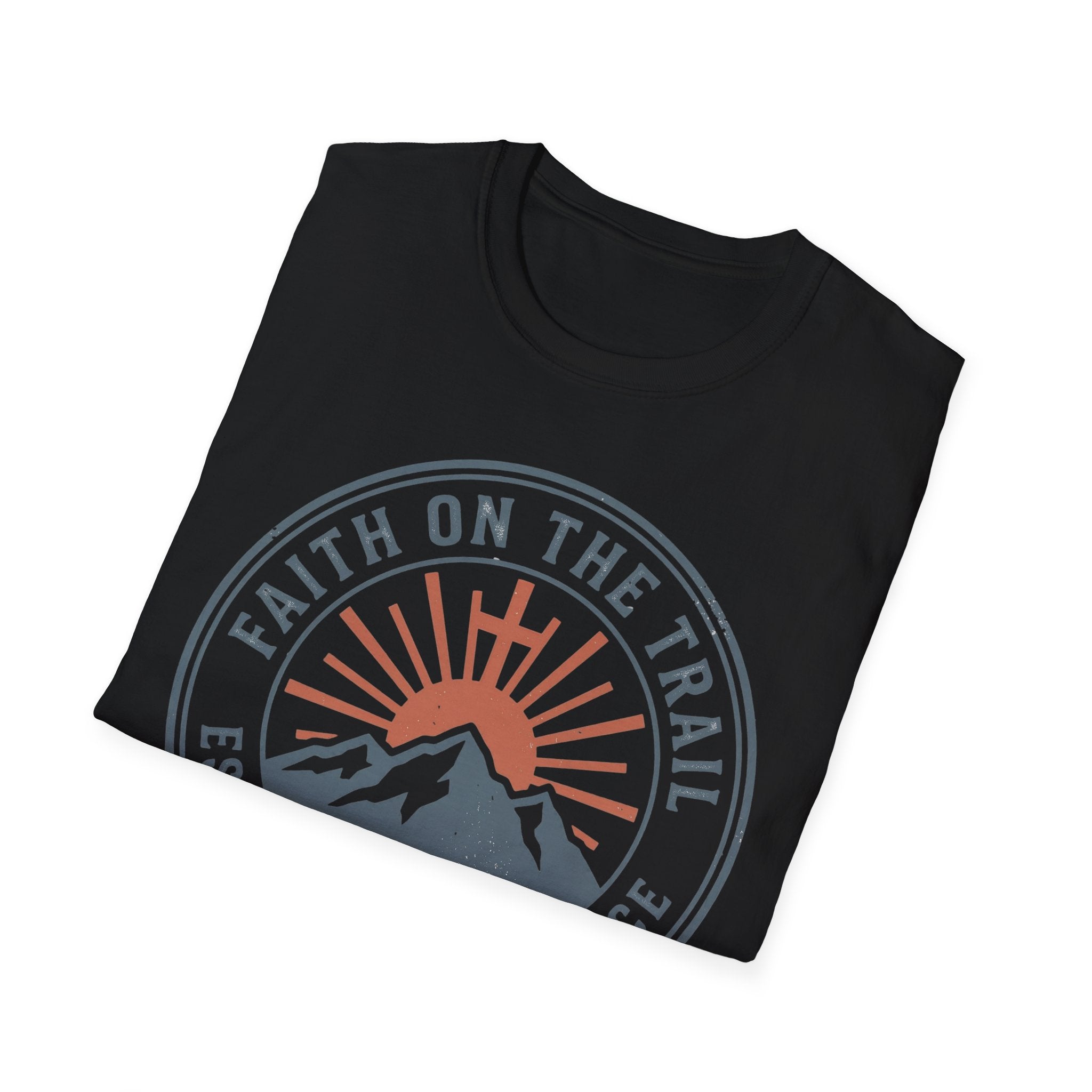 Faith on the Trail Christian Runner T-Shirt