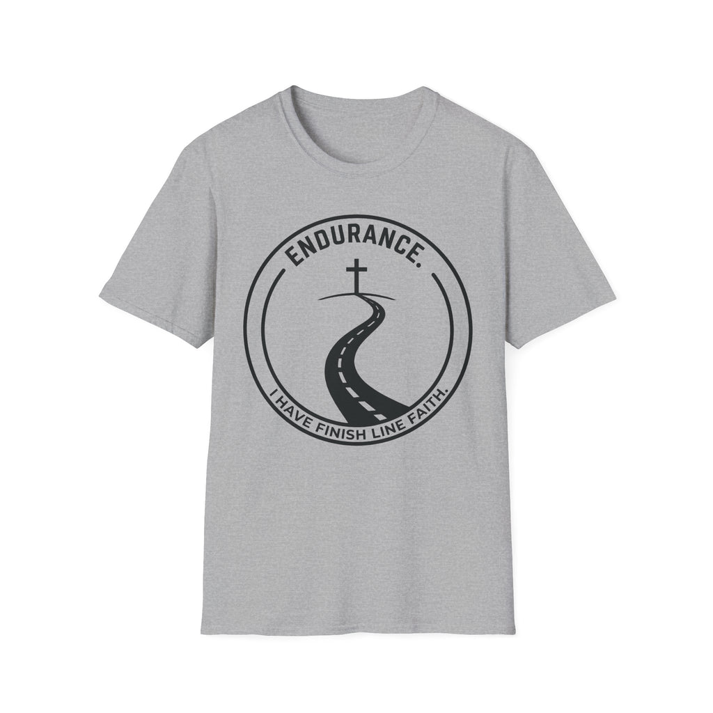 Endurance - I Have Finish Line Faith Christian Runner T-Shirt