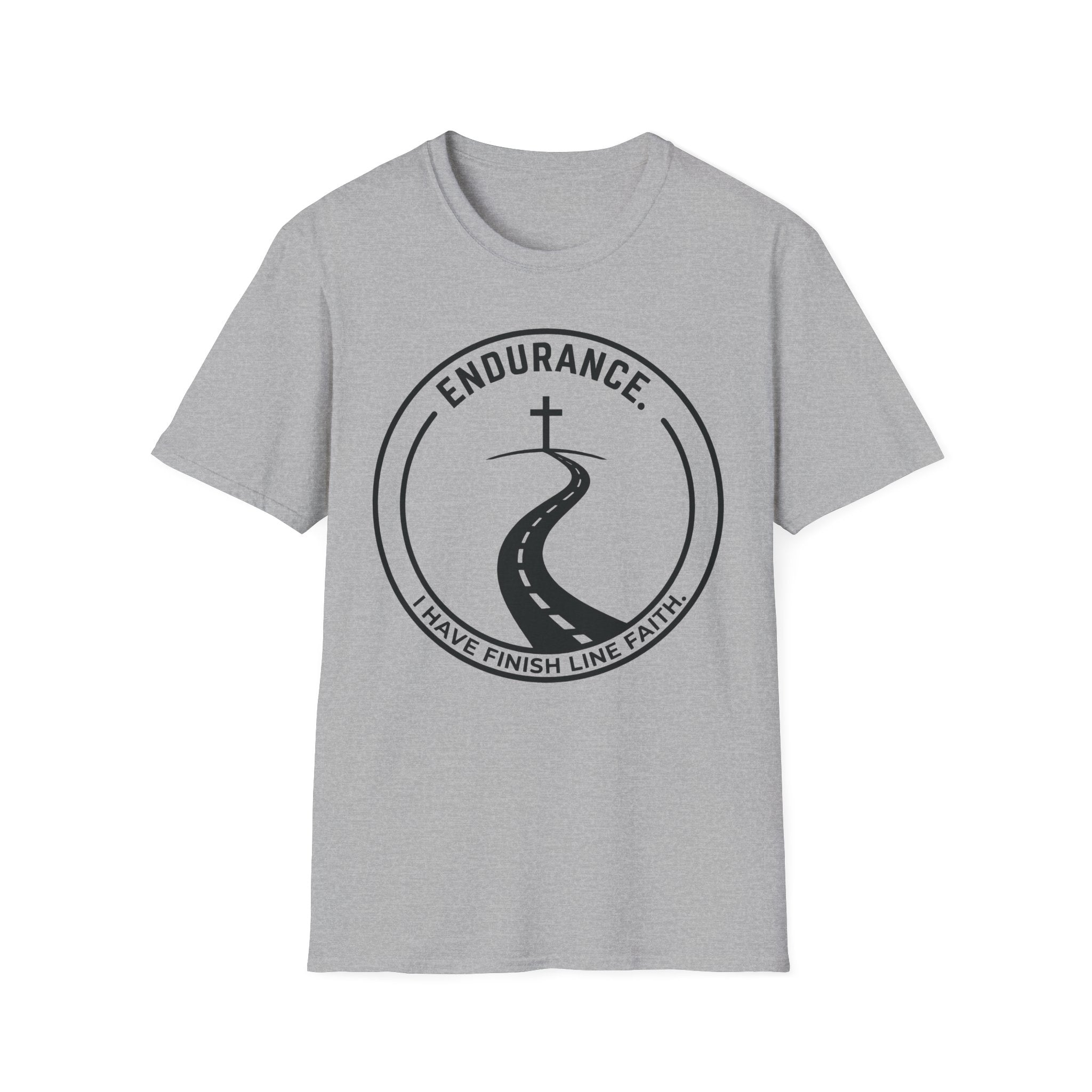 Endurance - I Have Finish Line Faith Christian Runner T-Shirt