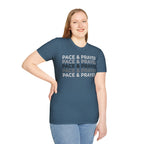 Pace & Prayer Christian Runner T-Shirt