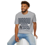 Narrow Path Leads to God Christian Runner T-Shirt (Male)