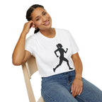 Just Run, Girl Christian Runner T-Shirt