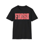 FINISH Christian Runner T-Shirt (Red)